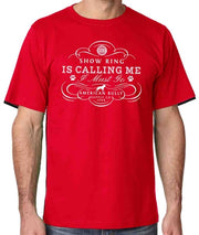 ABKC SHOW RING IS CALLING MEN'S TEE