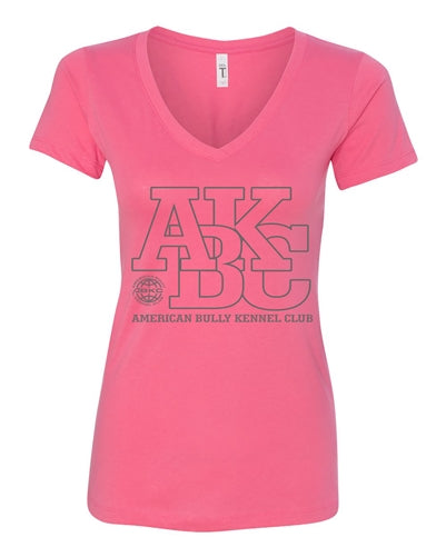 ABKC Varsity Women's V Neck Shirt
