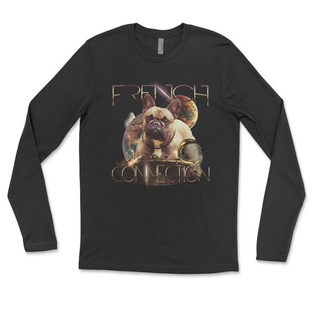 French Connection Adult Long Sleeve Cotton T Shirt