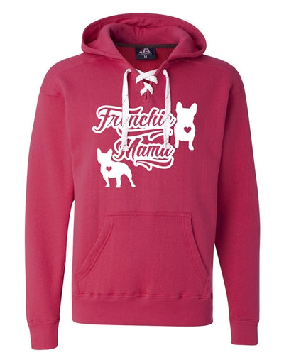 Frenchie Mama Unisex Fit Sport Lace Hoodie