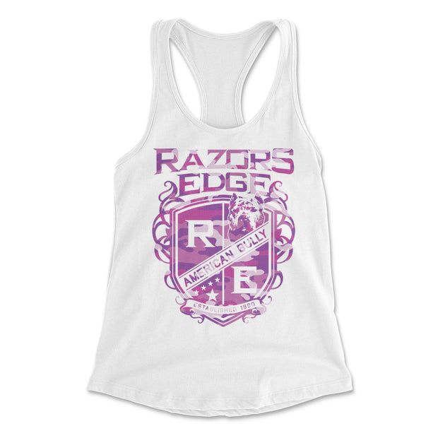 Razors Edge Pink Camo Women's Tank Top