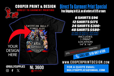 Why you should use DTG (Direct to Garment) for your custom Apparel