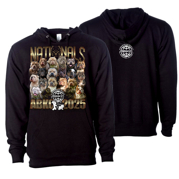 Bully Supplies Nationals Design 2 Adult Fit Hoodie