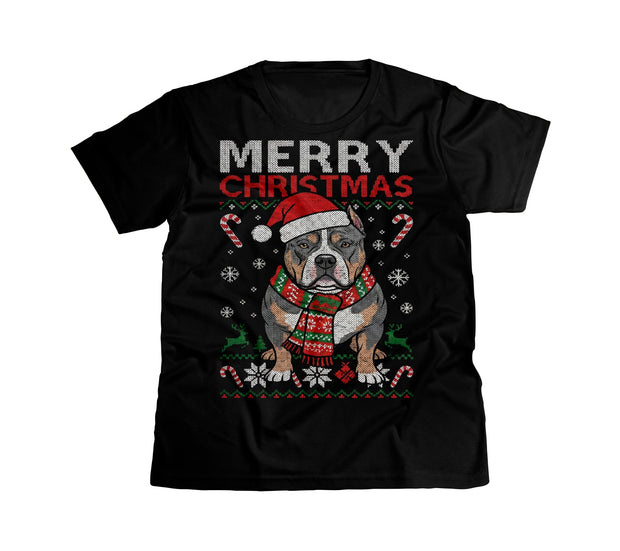 Merry Christmas Bully Adult T-Shirt
