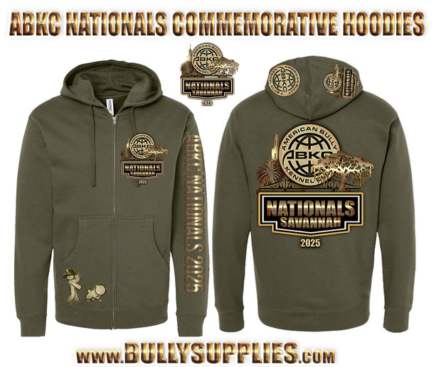 ABKC Nationals Commemorative Adult Full Zip Up Hoodie