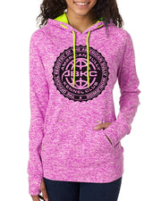 ABKC Seal Women's Contrast Pullover with Hood