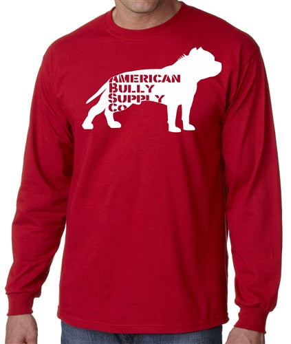 American Bully Supply Co. Logo-Mens-Long Sleeve