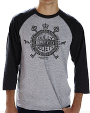 Bully Breed Society Logo Mens Baseball Shirt