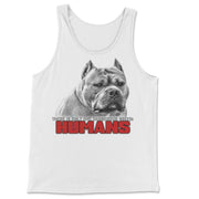 Ban Stupid Humans Not Dogs Men's Tank Top