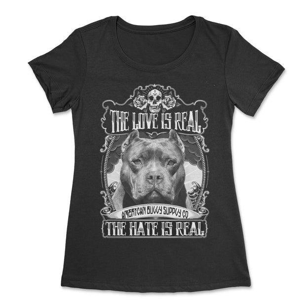 The Love Is Real Women's T Shirt