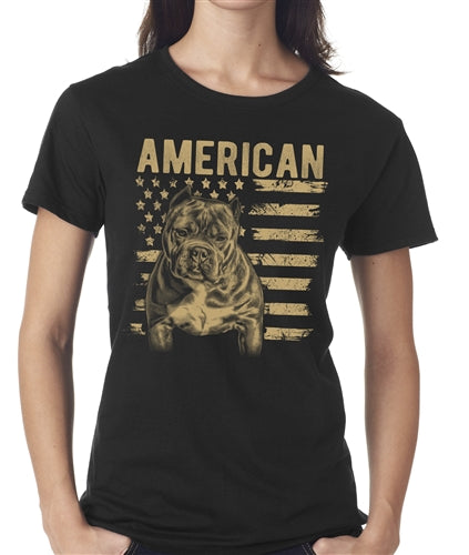Patriotic Women's Bully T Shirt