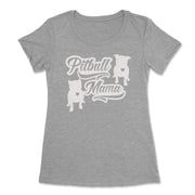 Pit Bull Mama Women's Semi Fitted Shirt