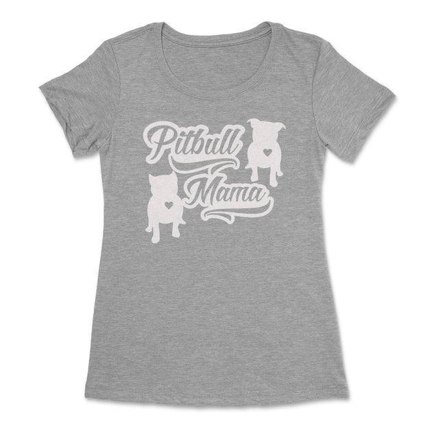 Pit Bull Mama Women's Semi Fitted Shirt