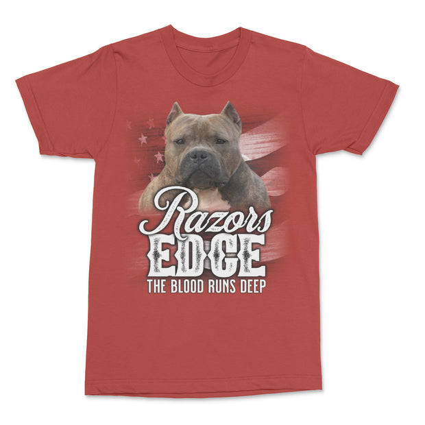 Razors Edge Blood Runs Deep Men's Shirt