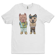 Tupac and Biggie Bully Adult T Shirt