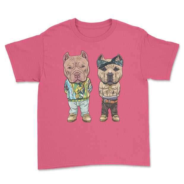 Tupac and Biggie American Bully Youth, Toddler and Infant T Shirt
