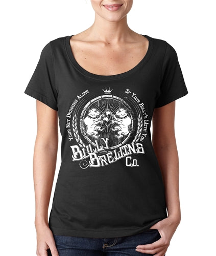 Bully Brewing Company Women's Scoopneck Shirt