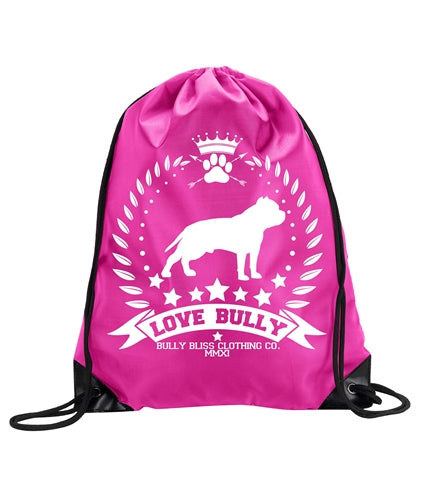 Love Bully Wreath Cinch Backpack