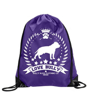 Love Bully Wreath Cinch Backpack