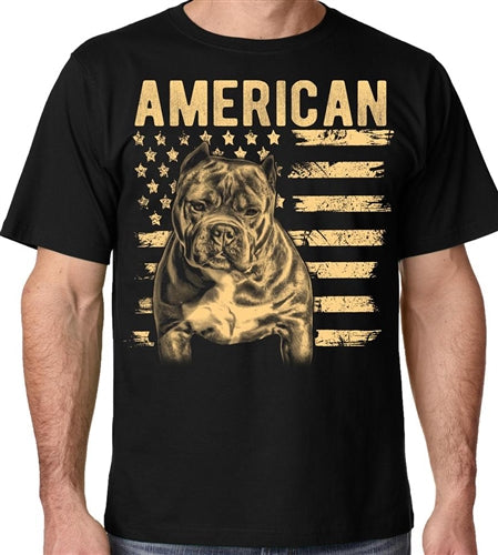 American Bully Supply Co. Patriotic Breed Crew Neck Shirt