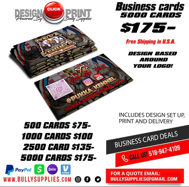 Business cards- 5000 cards