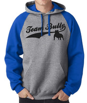 Team Bully Men's Raglan Sleeve Pullover with Hood