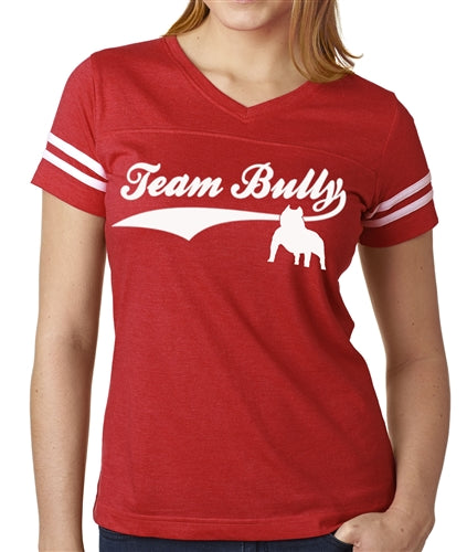 Team Bully Women's Football Jersey Bully Shirt