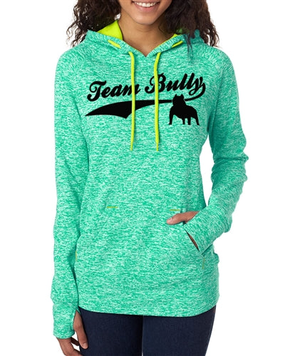 Team Bully Women's Contrast Pullover with Hood