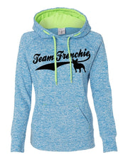 Team Frenchie Women's Contrast Pullover with Hood