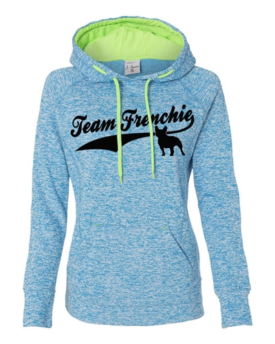 Team Frenchie Women's Contrast Pullover with Hood