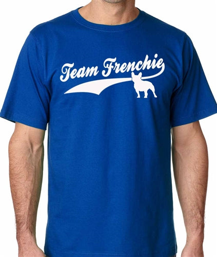Team Frenchie Men's French Bulldog Crew Neck Shirt